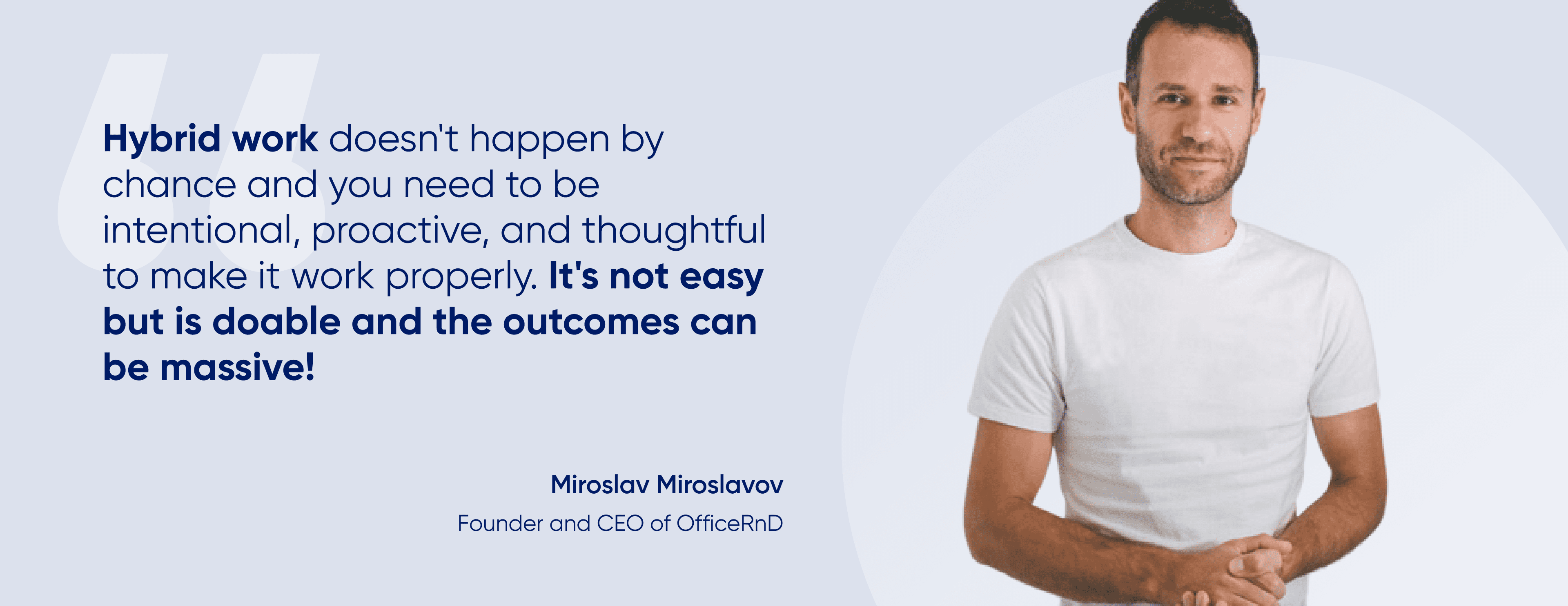 12 Intriguing Hybrid Work Quotes From Successful Leaders, image size:3840x1484